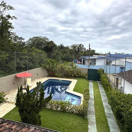 Casa C Piscina A 700M Da Praia De Caraguatatuba Sp Bagian luar foto