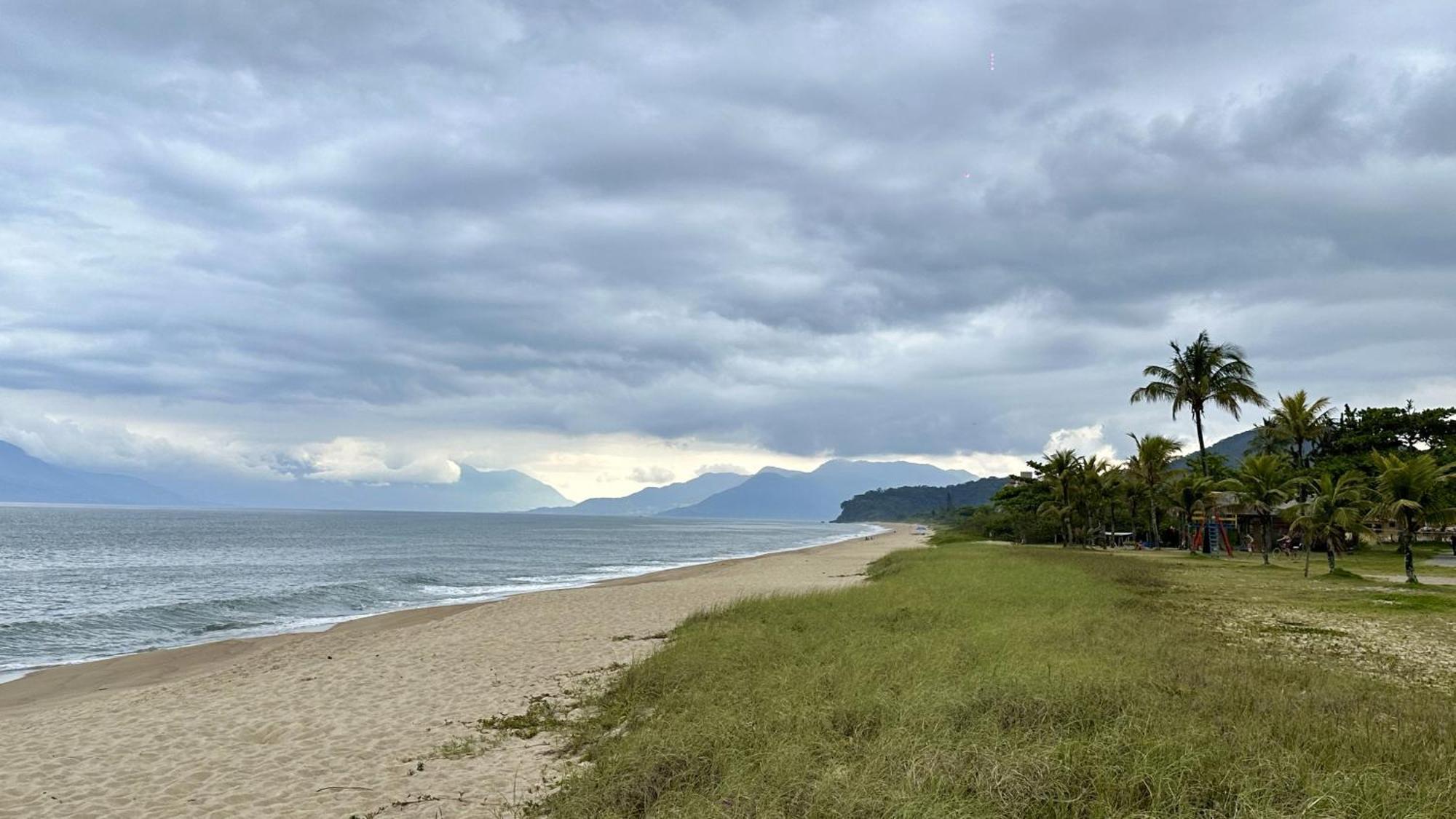 Casa C Piscina A 700M Da Praia De Caraguatatuba Sp Bagian luar foto